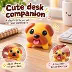 Tongue Out Puppy Squishy Toy