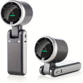 Portable Foldable Handheld Fan - USB Rechargeable, Ultra-Quiet 5-Speed Adjustable, 3600mAh Battery (10H Runtime) for Office Desk, Bedroom, Dorm, Outdoor Travel