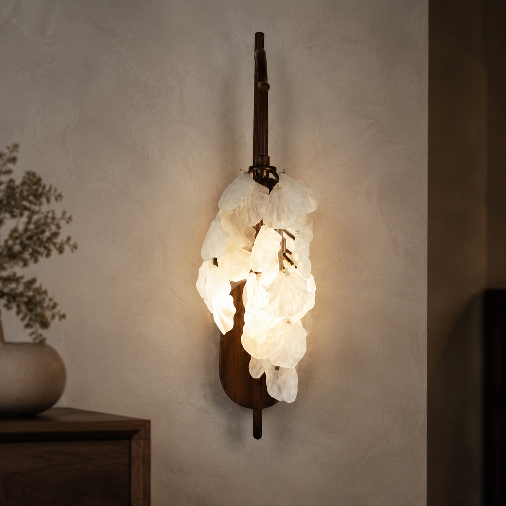 Whispering Petals Blossom Wall Lamp