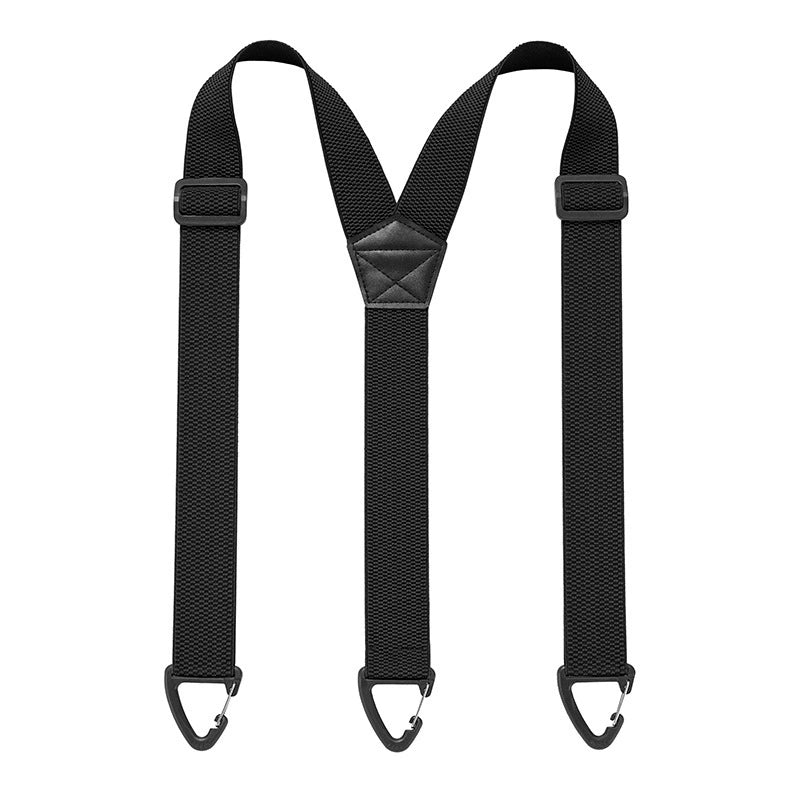 Men's Belt Loop Suspenders - Adjustable Hook Suspenders with 1.5 Inch Straps
