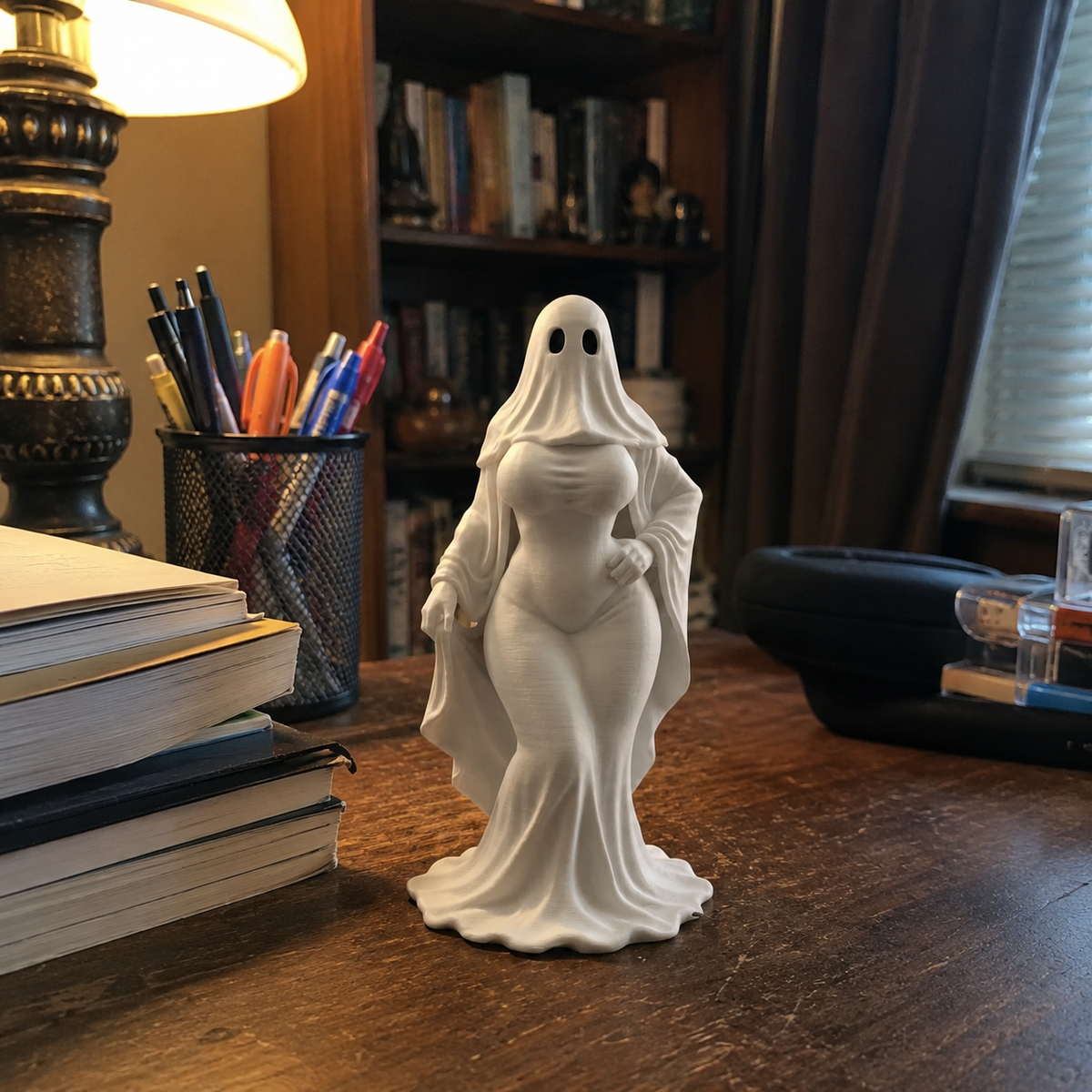 Boo Belle Gothic Ghost Girl Figurine Ornament