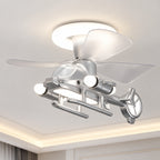 Sky Captain Helicopter Ceiling Fan Light