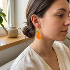 Yummy Orange Earrings