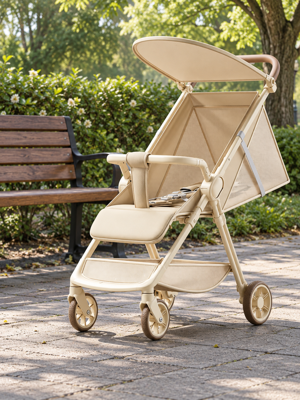 Canopy Cruise Lightweight Reclining Baby Stroller