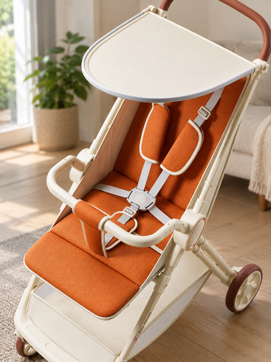 Canopy Cruise Lightweight Reclining Baby Stroller