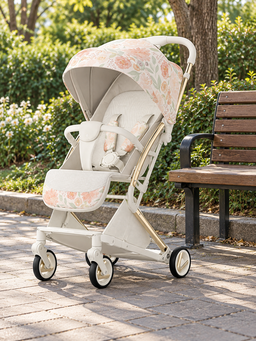 City Stroll One-Touch Folding Baby Stroller