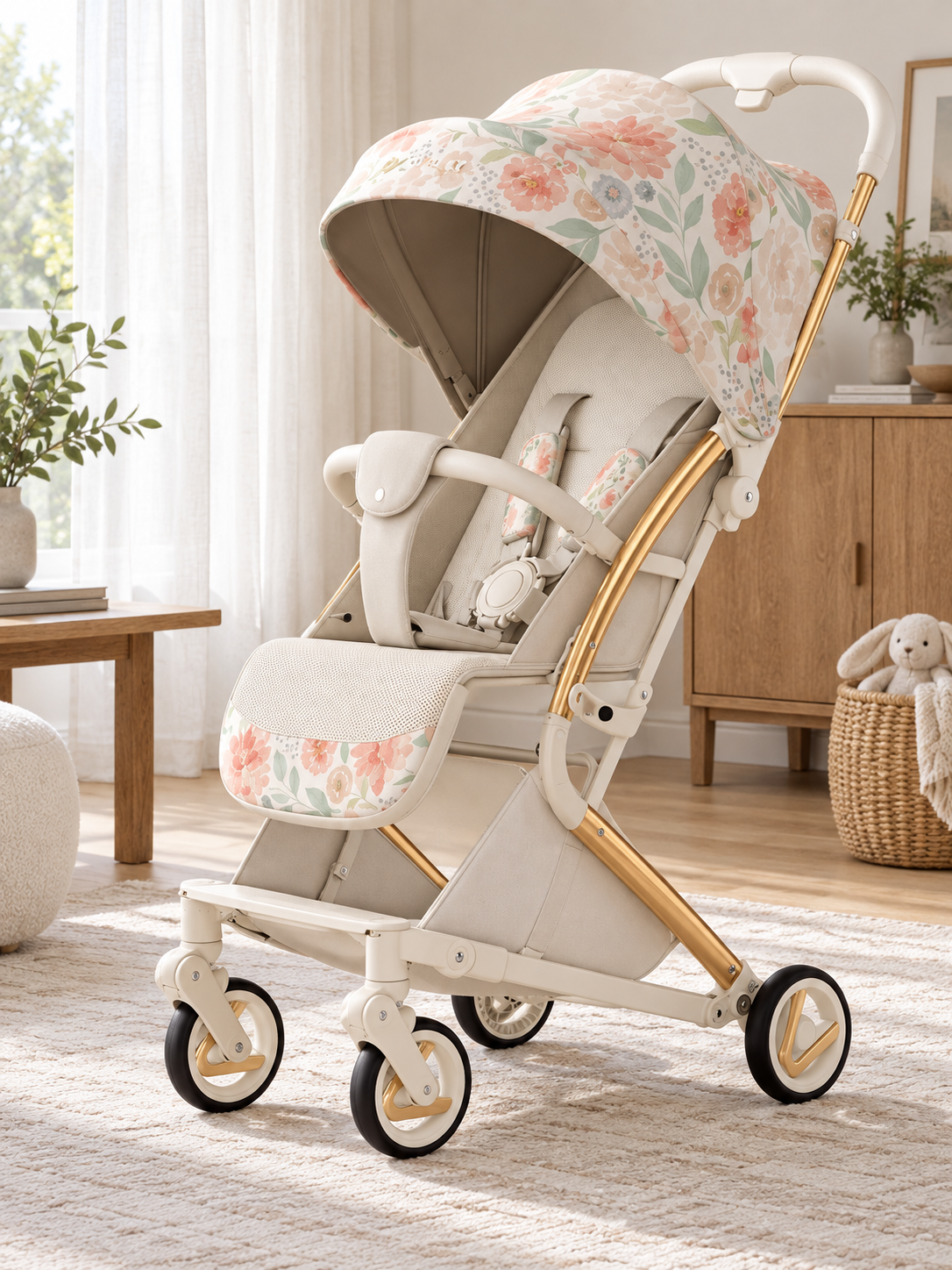 City Stroll One-Touch Folding Baby Stroller