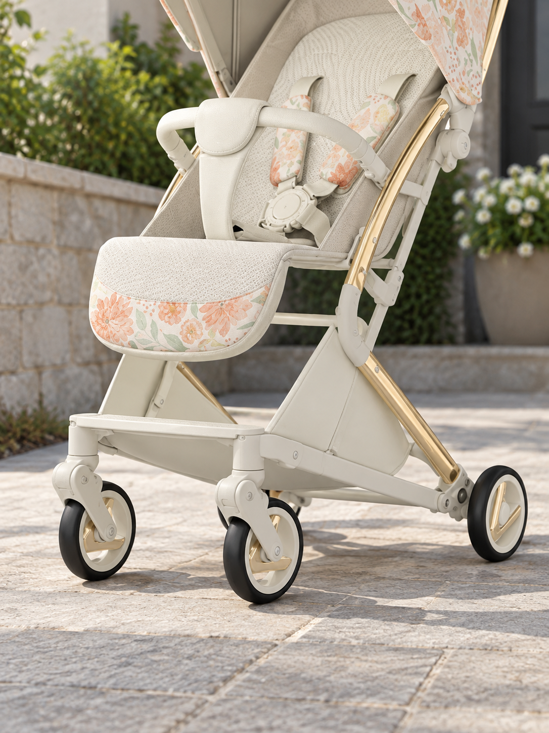 City Stroll One-Touch Folding Baby Stroller