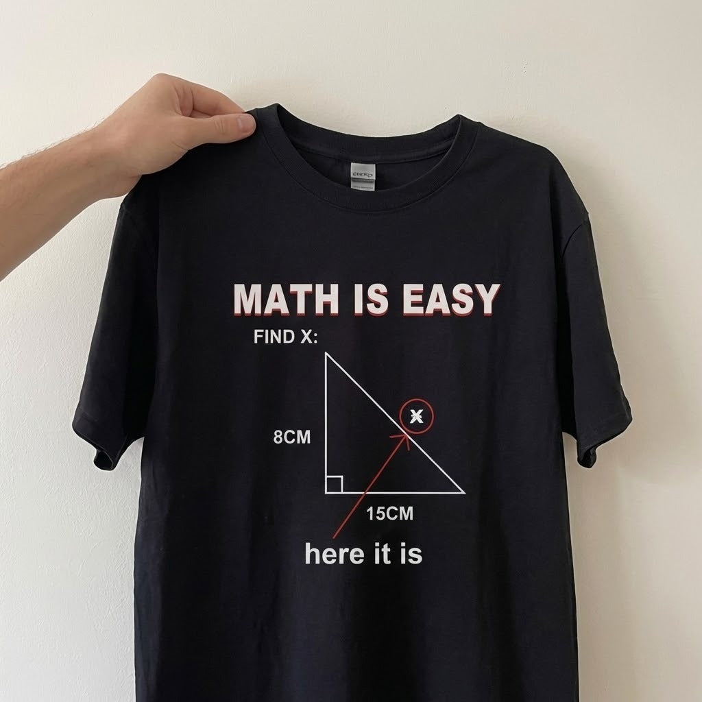 Math is Easy Creative T-Shirt