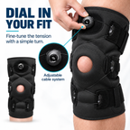 Flex Guard Hinged Adjustable Knee Support Pad
