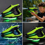Surgeblaster Futuristic Rapid-Fire Electric Water Cannon Toy
