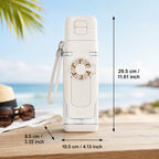 Polar Pour Portable Misting Fan Water Bottle
