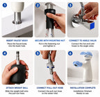 Good Boy Puppy Pull-Out Kitchen Faucet