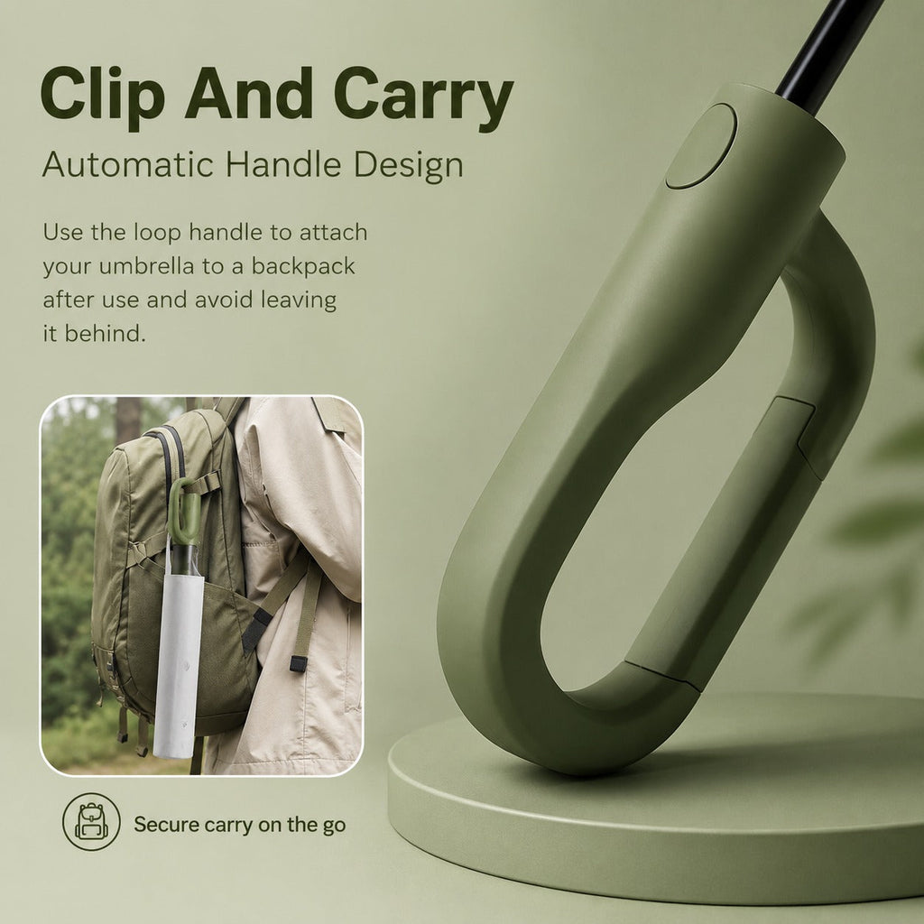 Tuck & Go Rapid Folding Windproof Umbrella