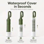 Tuck & Go Rapid Folding Windproof Umbrella