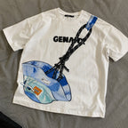 Hidden Pocket Optical Illusion T-Shirt