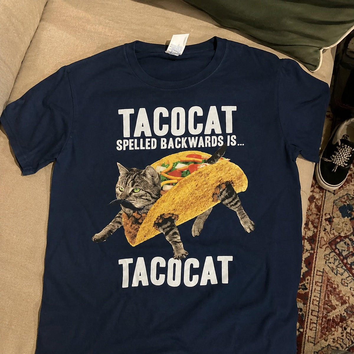 Mexican Taco Cat T-Shirt