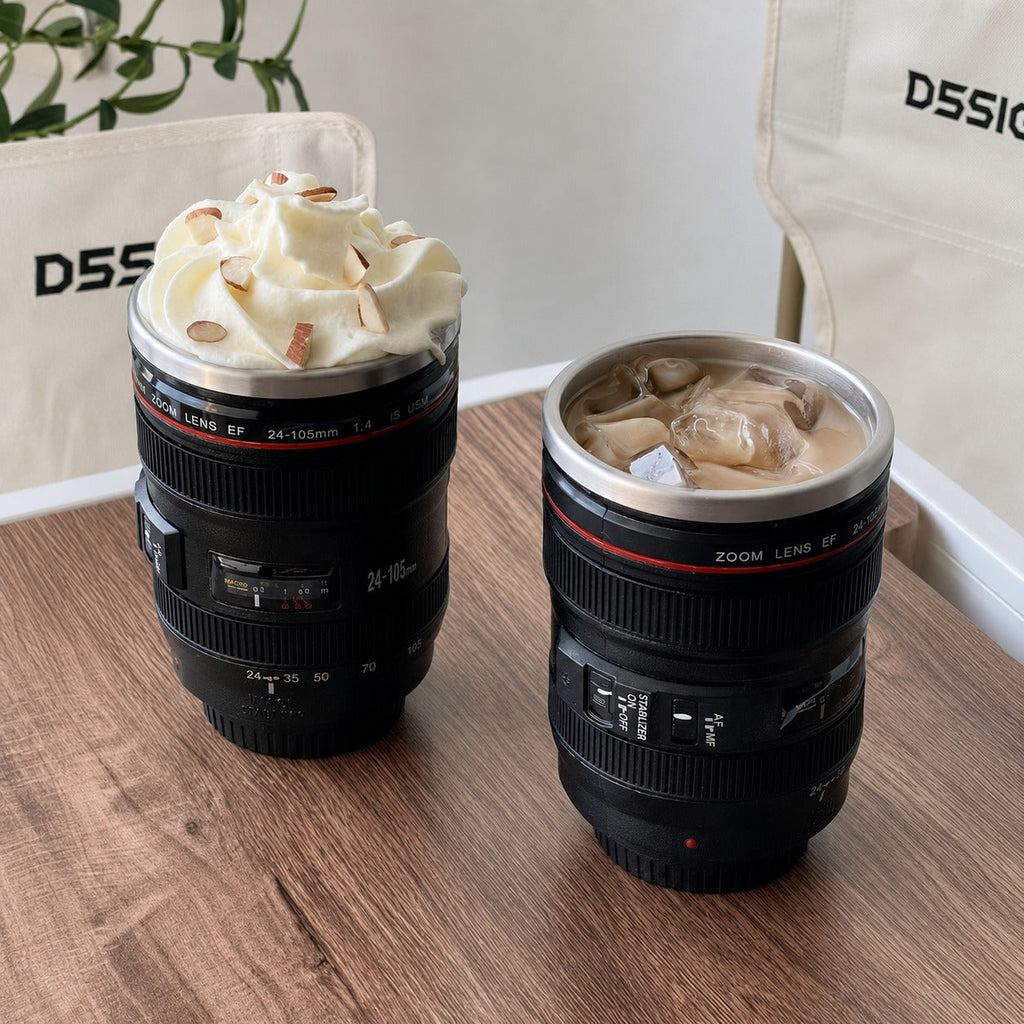 Zoom In Camera Lens Ceramic Coffee Mug