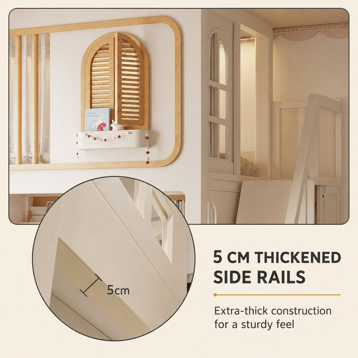 Dream Loft Kids Storage Bunk Bed