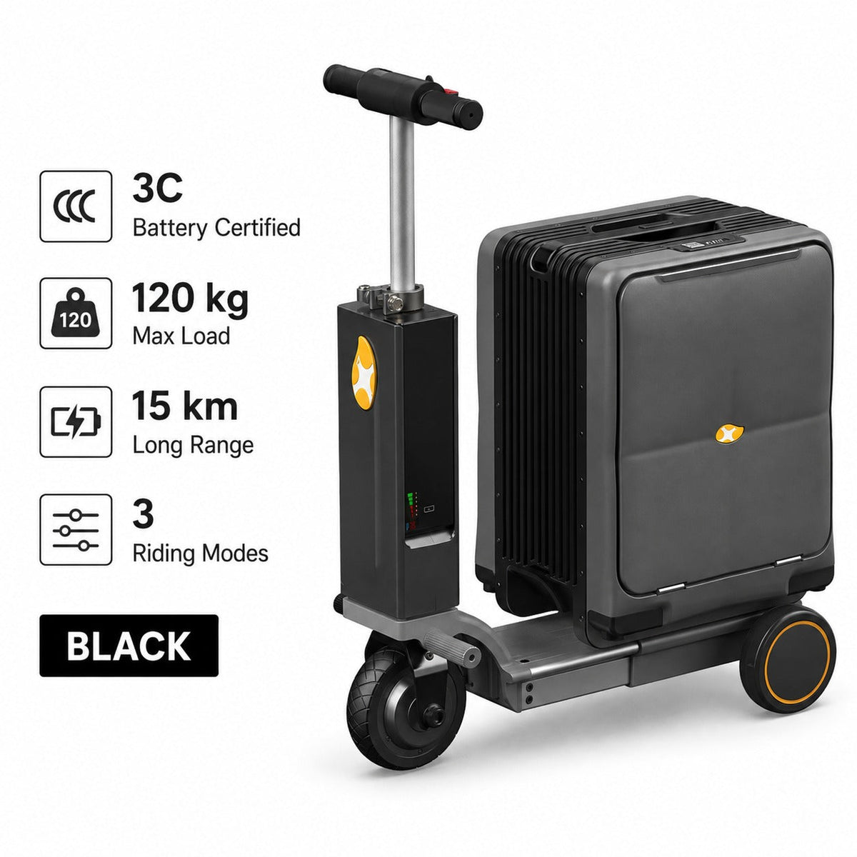 Terminal Ride-On Electric Smart Suitcase Luggage