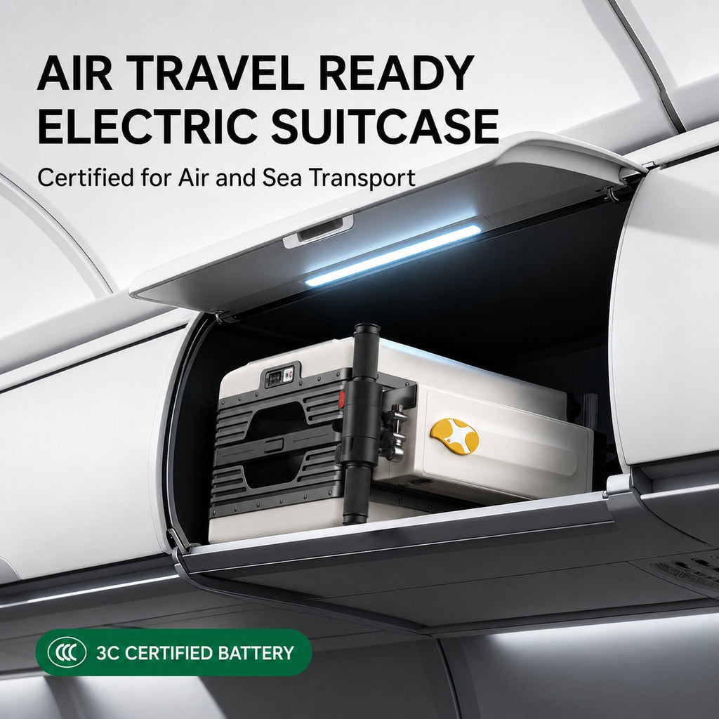Terminal Ride-On Electric Smart Suitcase Luggage