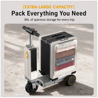 Terminal Ride-On Electric Smart Suitcase Luggage