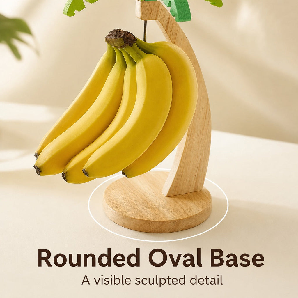 Tropical Palm Wooden Fruit Hanger