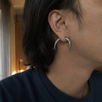 Gone Fishing Through Ear Novelty Earring