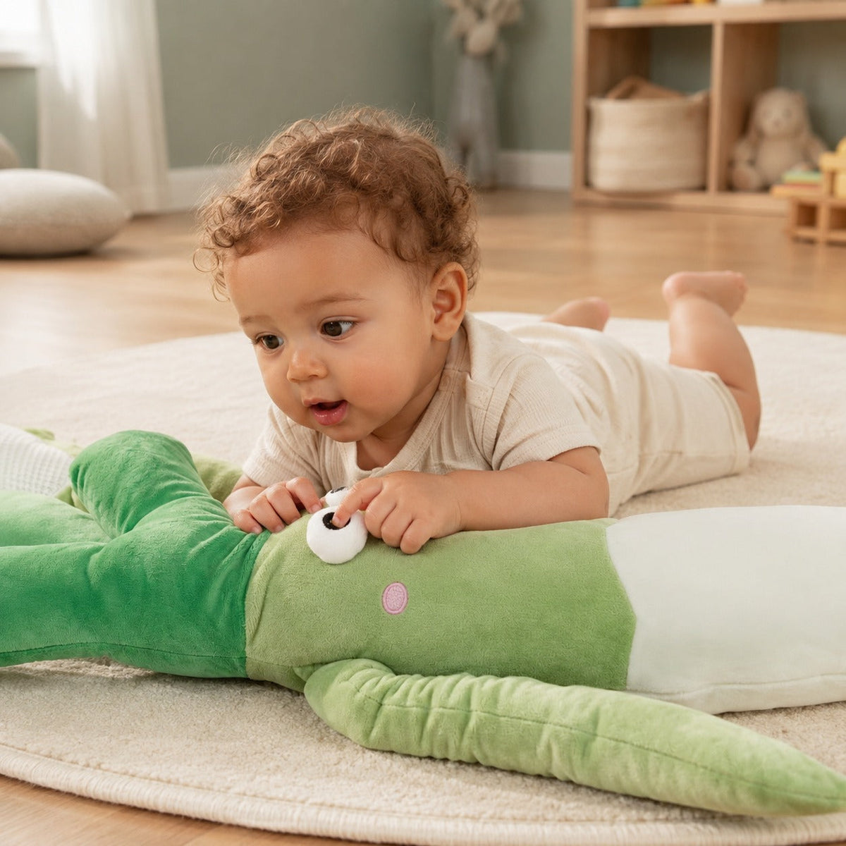 Cuddle Sprout Baby Sleep Hugging Pillow