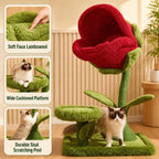 Monster Petal Cozy Cat Climbing Tower Bed
