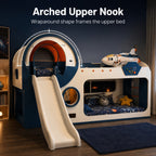 Galaxy Explorer Space Adventure Kids Bunk Bed