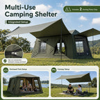 Villa Verde Canvas Chill Glamping Tent
