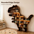 Roar & Read Dinosaur Kids Bookshelf Storage