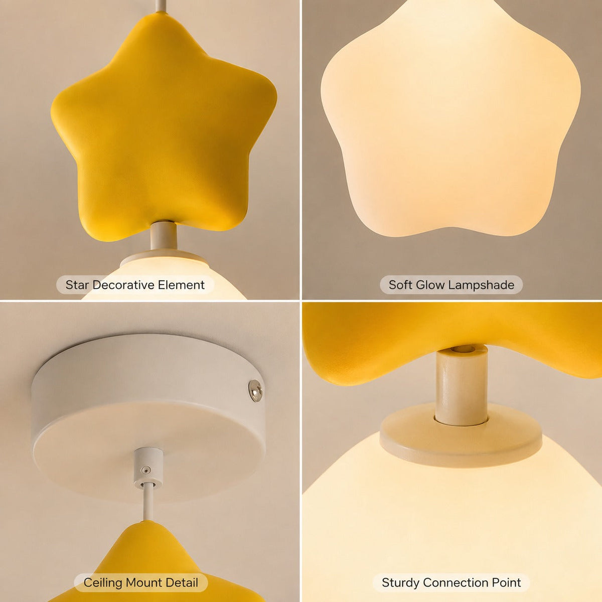 Cosmic Dream Star Moon LED Night Lamp