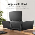 Command Center Triple Portable Laptop Monitor Screen Extender