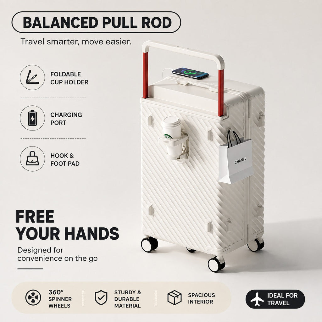 Gate Ready Smart Travel Suitcase Luggage