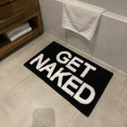 Get Naked Bathroom Mat