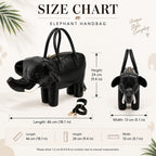 Safari Artisan Elephant Messenger Bag