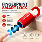 Zero Code Mini Fingerprint Smart Padlock