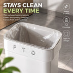 Flip and Tuck Hidden Bag Trash Can
