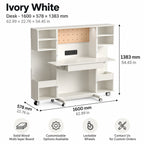Everything in Place Foldable Home Office Desk