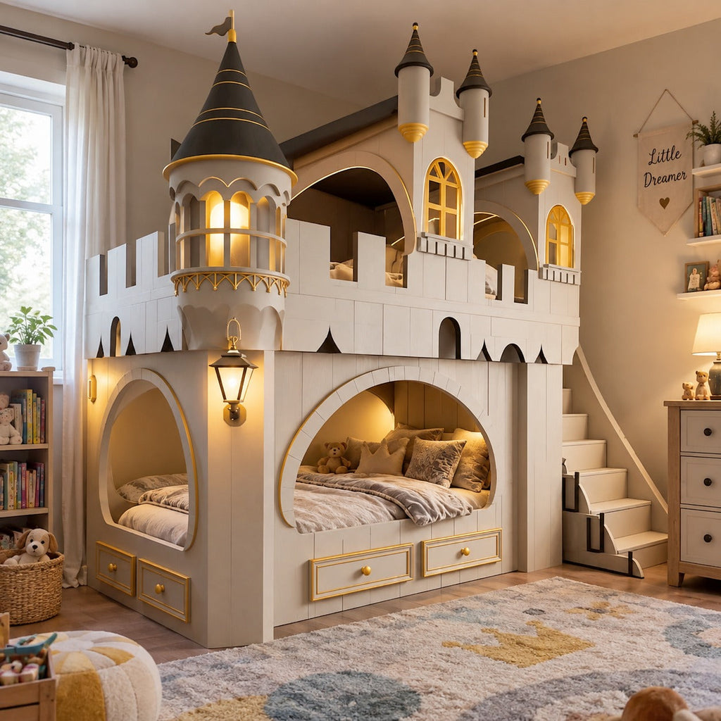 Once Upon a Dream Castle Bunk Bed