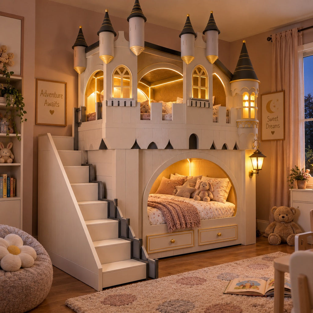 Once Upon a Dream Castle Bunk Bed