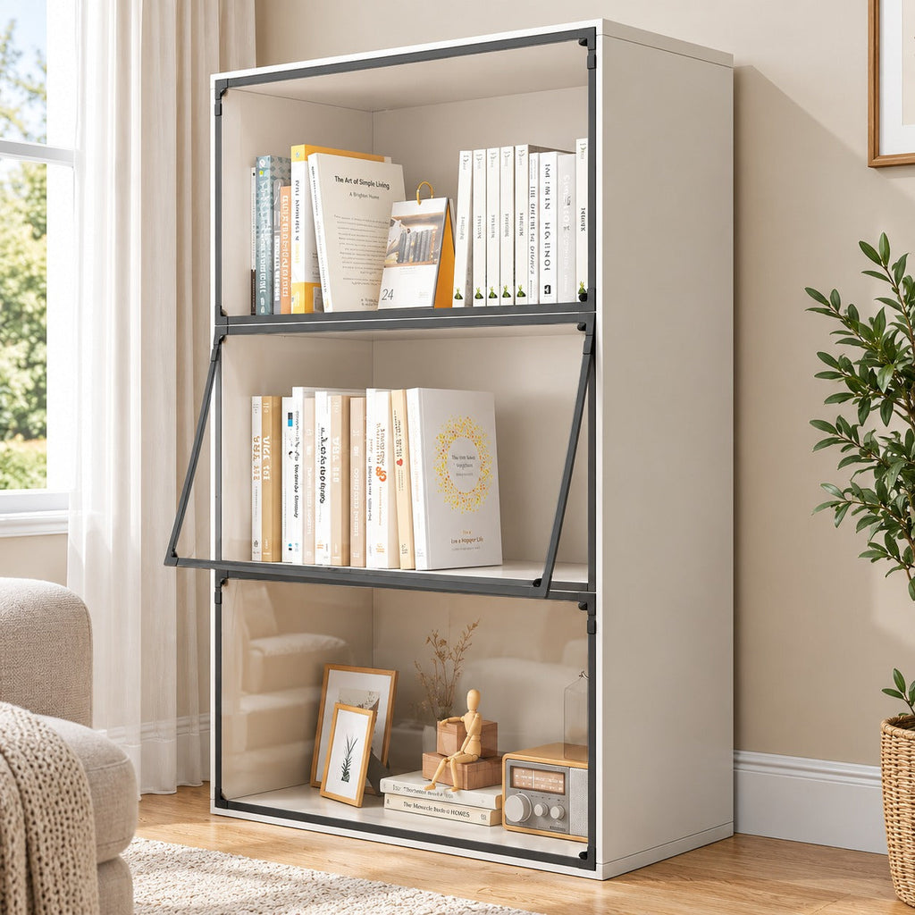 Dust Shield Clear Magnetic Shelf Cover