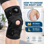 Flex Guard Hinged Adjustable Knee Support Pad
