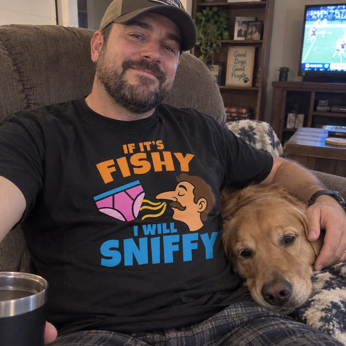 Fishy Smell Funny T-Shirt