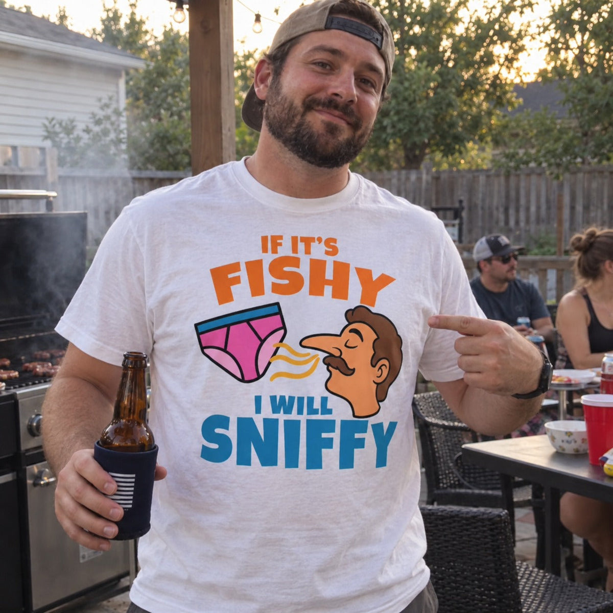 Fishy Smell Funny T-Shirt
