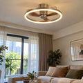 Ring Glow Retractable Blade Fan