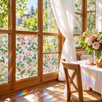 Rose Prism Privacy Window Film