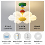 Daisy Chain Colorful Flower Kids Room Ceiling Light